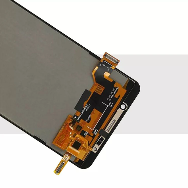 За Samsung Galaxy Note 5 LCD OLED дисплеј Дигитализатор на дигитализатор со рамка