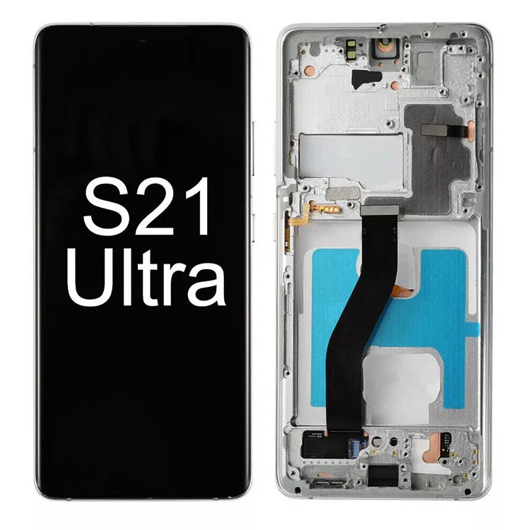 За Samsung Galaxy S21 Ultra LCD дисплеј на допир на склопот на склопот на склопот на екранот